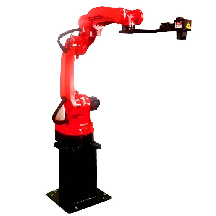 Inneal glanaidh laser robot
